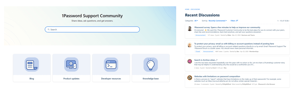 1password-support-community