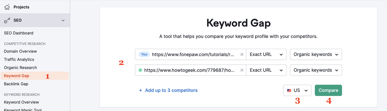 keyword-gap