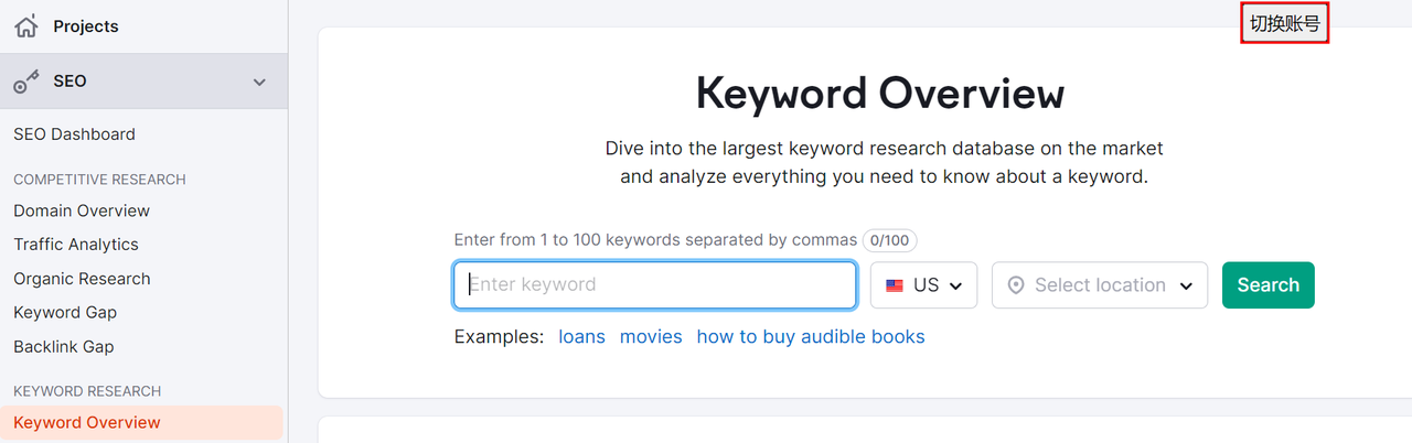 keyword-overview