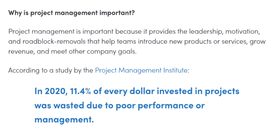 why-is-project-management-important